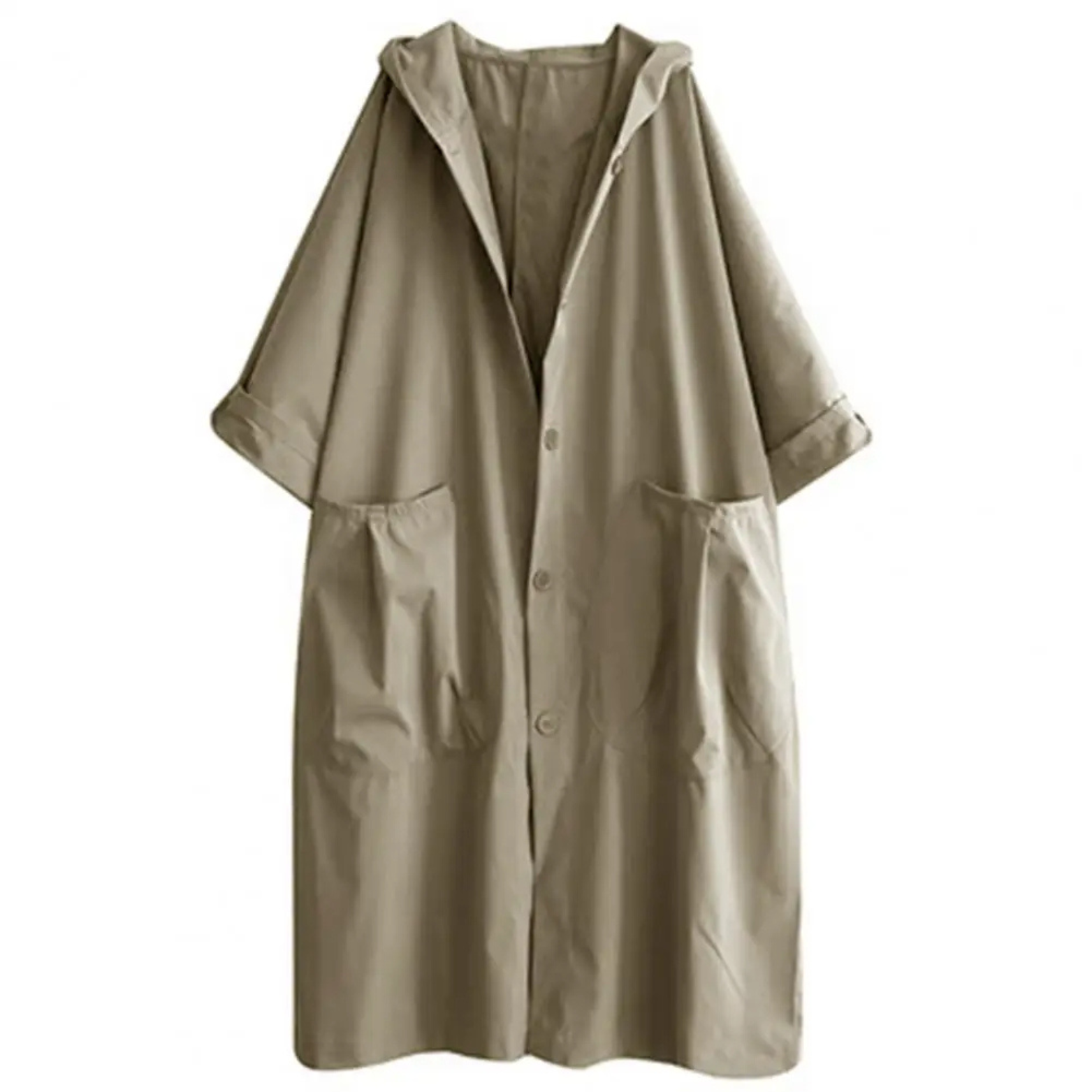 Lange Trenchcoat voor Dames