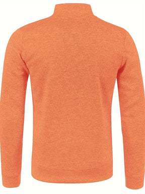 Comfortabele Sweater met Rits voor Mannen