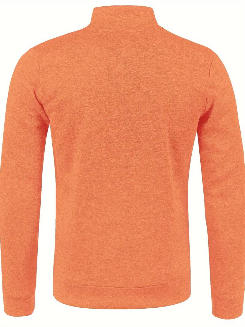 Comfortabele Sweater met Rits voor Mannen