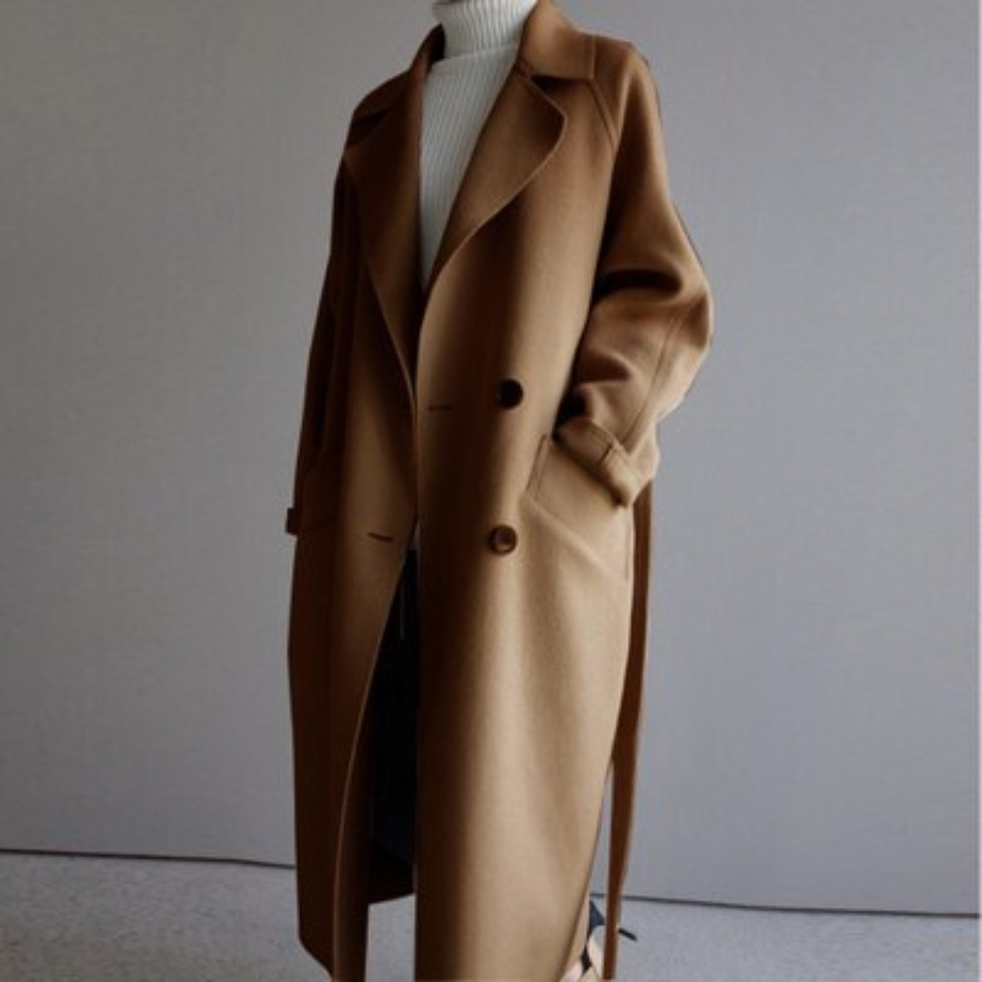 Stijlvolle Klassieke Dames Trenchcoat