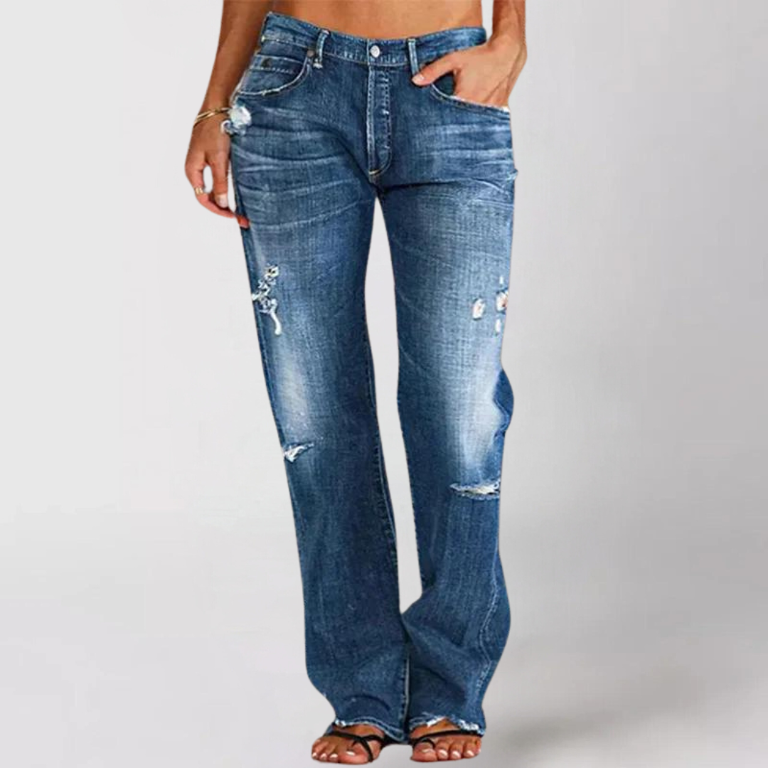 Dames wijde jeans