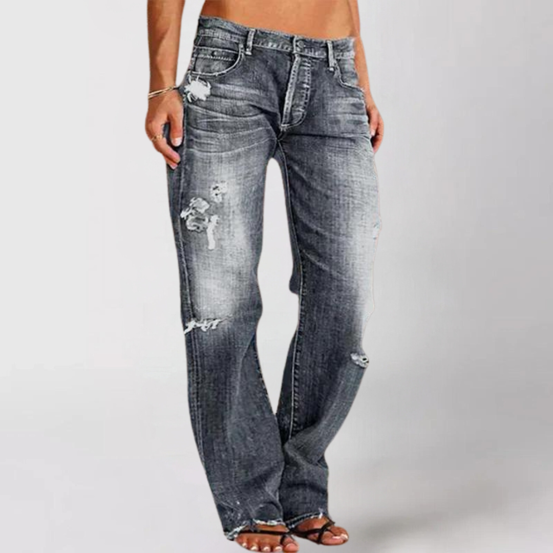 Dames wijde jeans