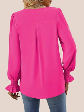 Elegante Herfst Blouse voor Dames