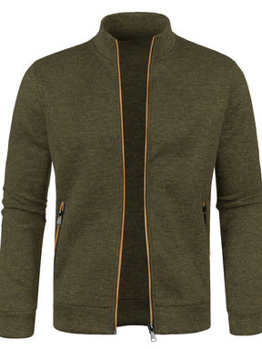 Comfortabele Sweater met Rits voor Mannen