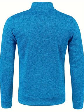 Comfortabele Sweater met Rits voor Mannen