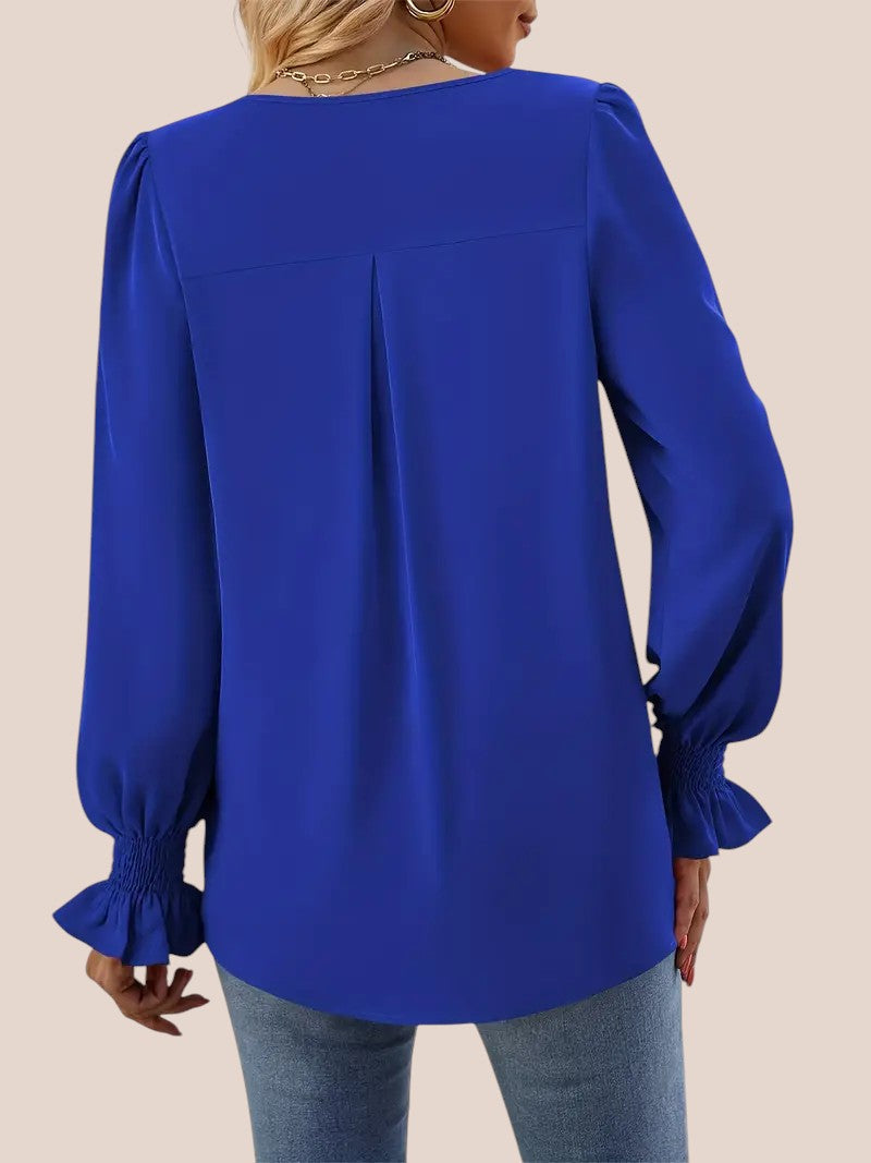 Elegante Herfst Blouse voor Dames