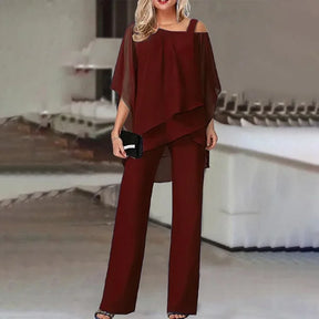 Elegante Off-Shoulder Jumpsuit voor Dames