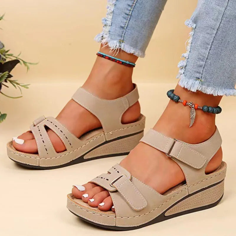 Elegante sandalen met open teen voor dames