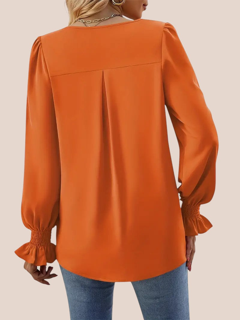 Elegante Herfst Blouse voor Dames