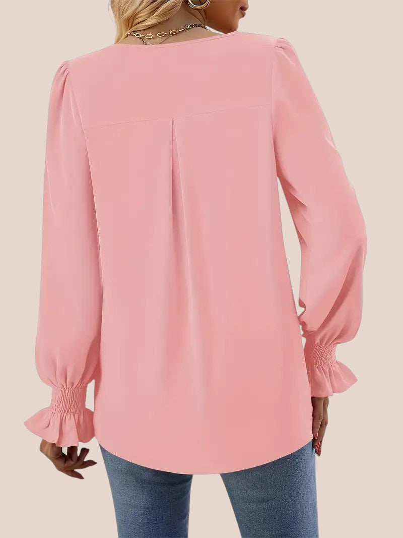 Elegante Herfst Blouse voor Dames