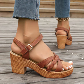 Elegante sandalen met riempjes voor vrouwen