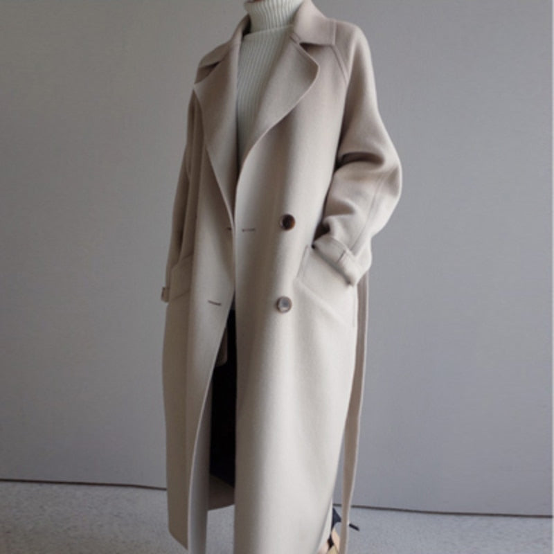 Stijlvolle Klassieke Dames Trenchcoat