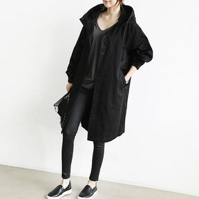 Wind- en waterdichte trenchcoat voor dames