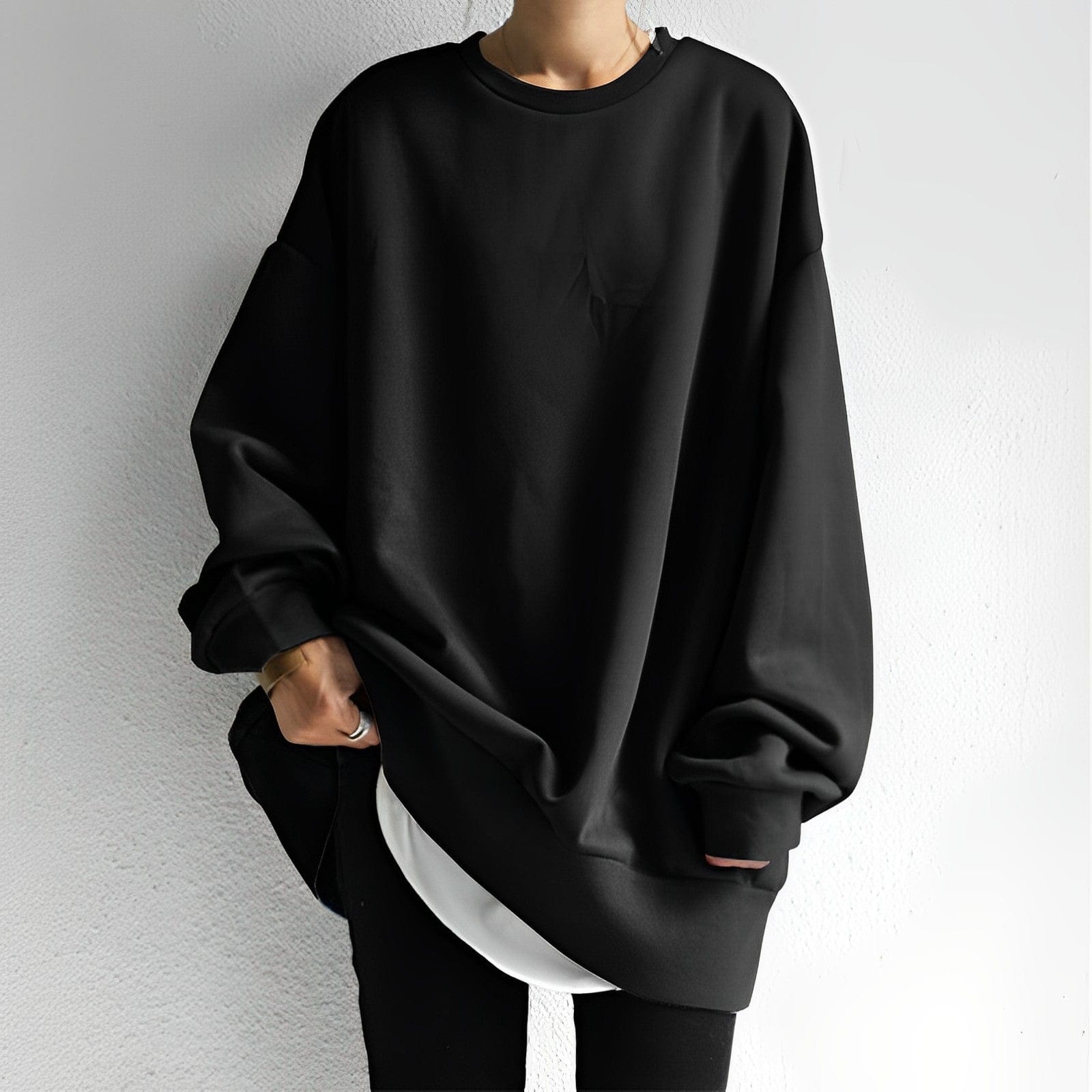 Dames Sweatshirt Oversized Winter