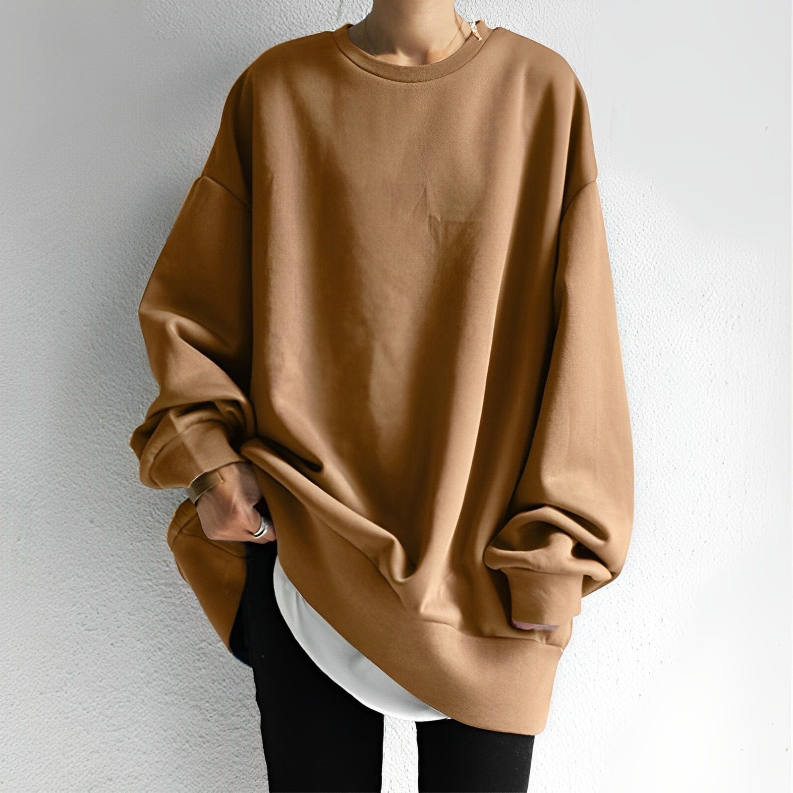 Dames Sweatshirt Oversized Winter