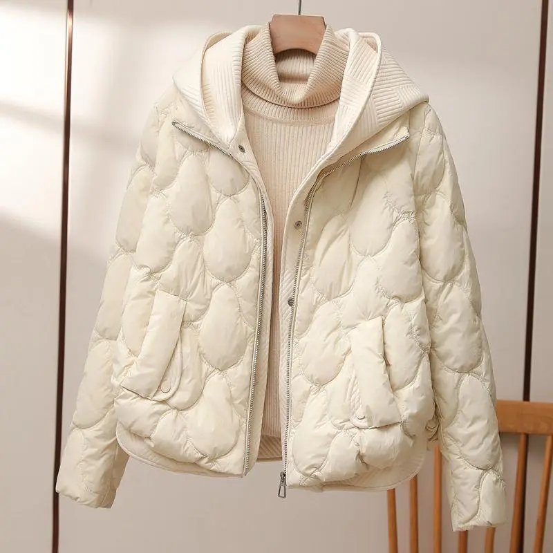 Elegante Dames Puffer Jas